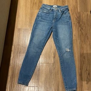 Loft- Curvy High Waist Skinny Jeans